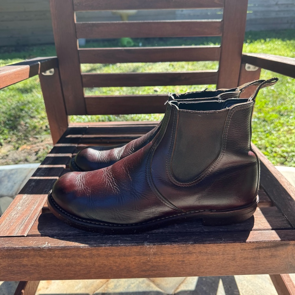 Red Wing Boots 4526 Chelsea Rancher Briar Oil Slick Size 12